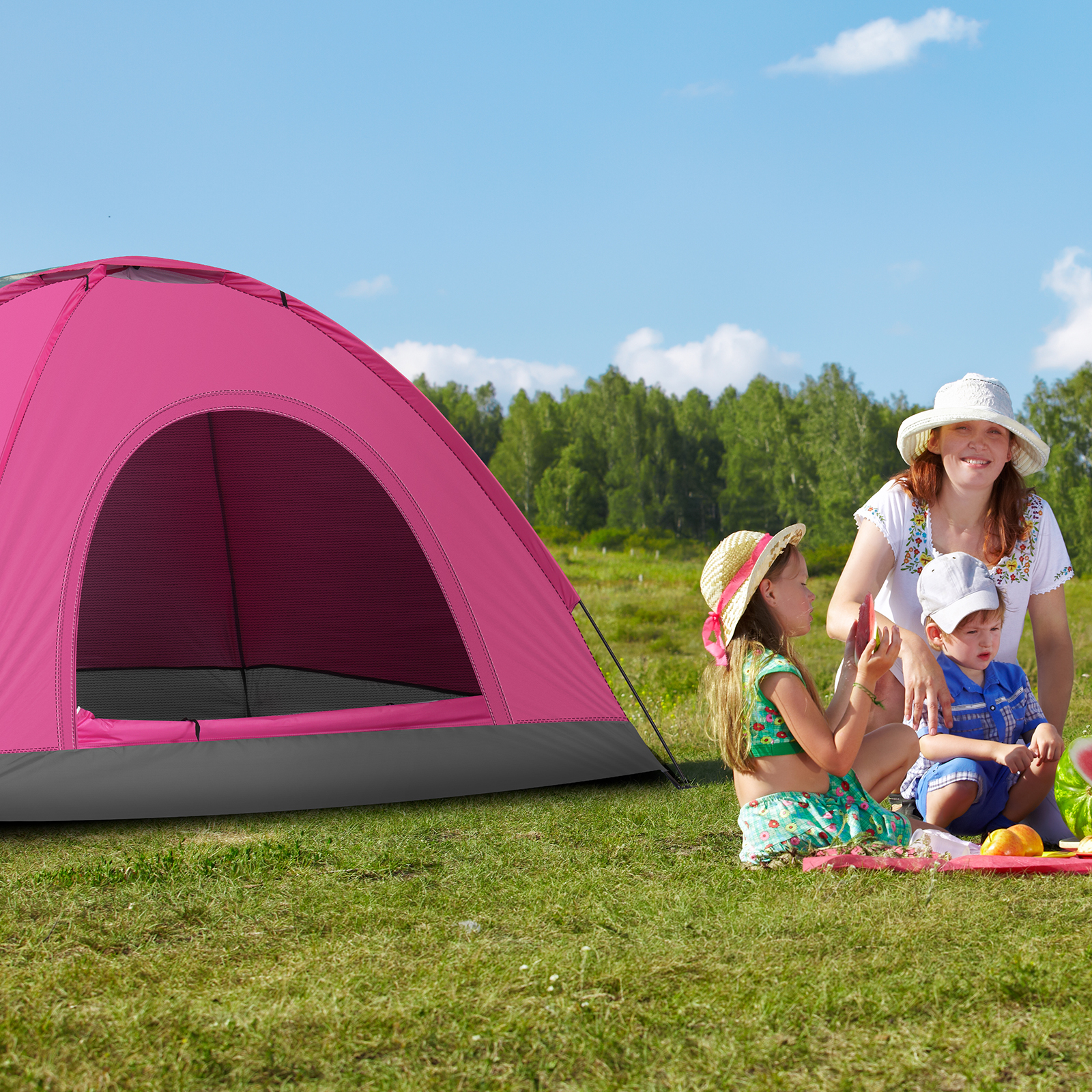 Grow Tent 4X4 - 3 4 Person Camping Dome Tent