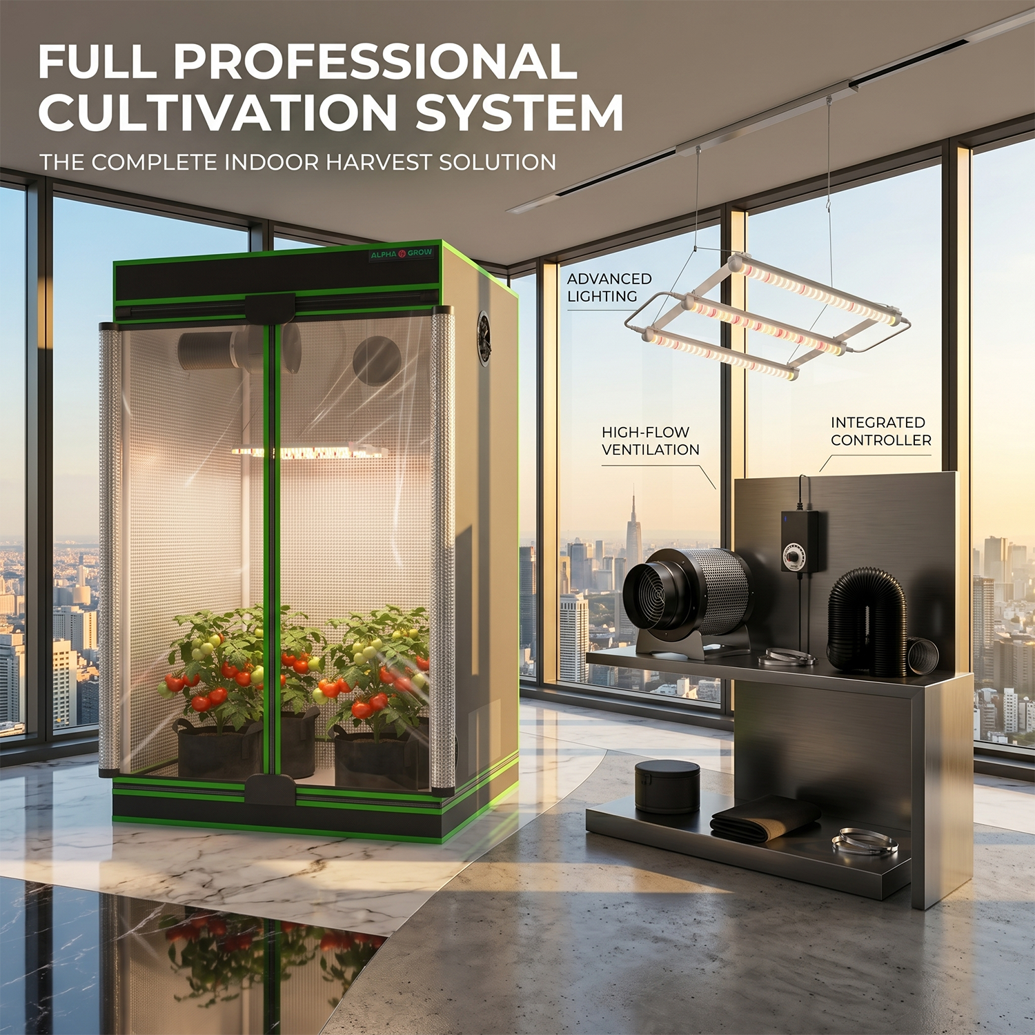 Grow Tent 4X4 - NEW Grow Tent Wall Growing Tents