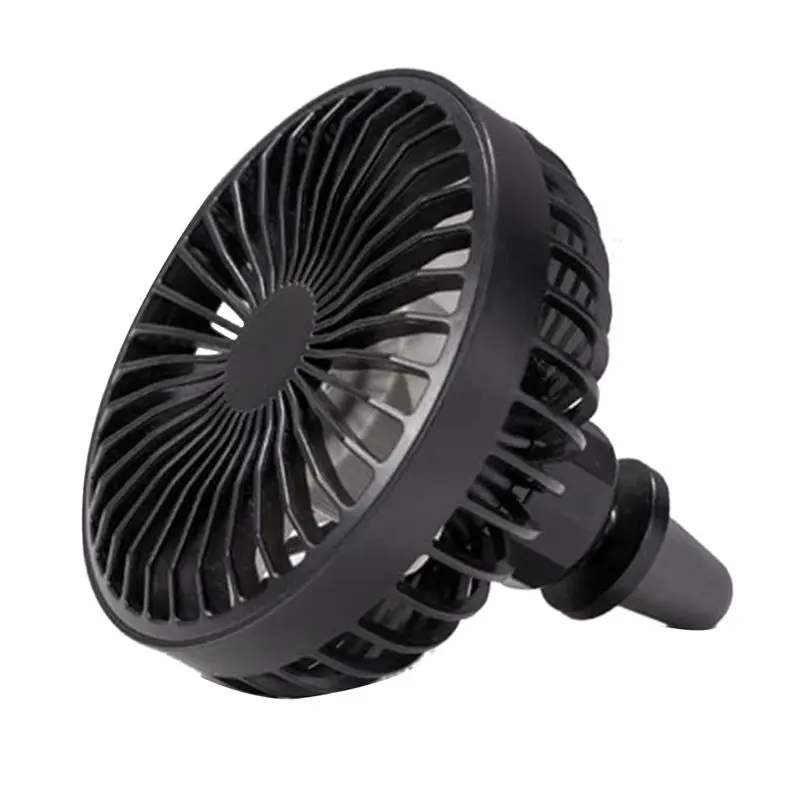 Oscillating Fan Clip - Car Fan With Ambient Light 15V