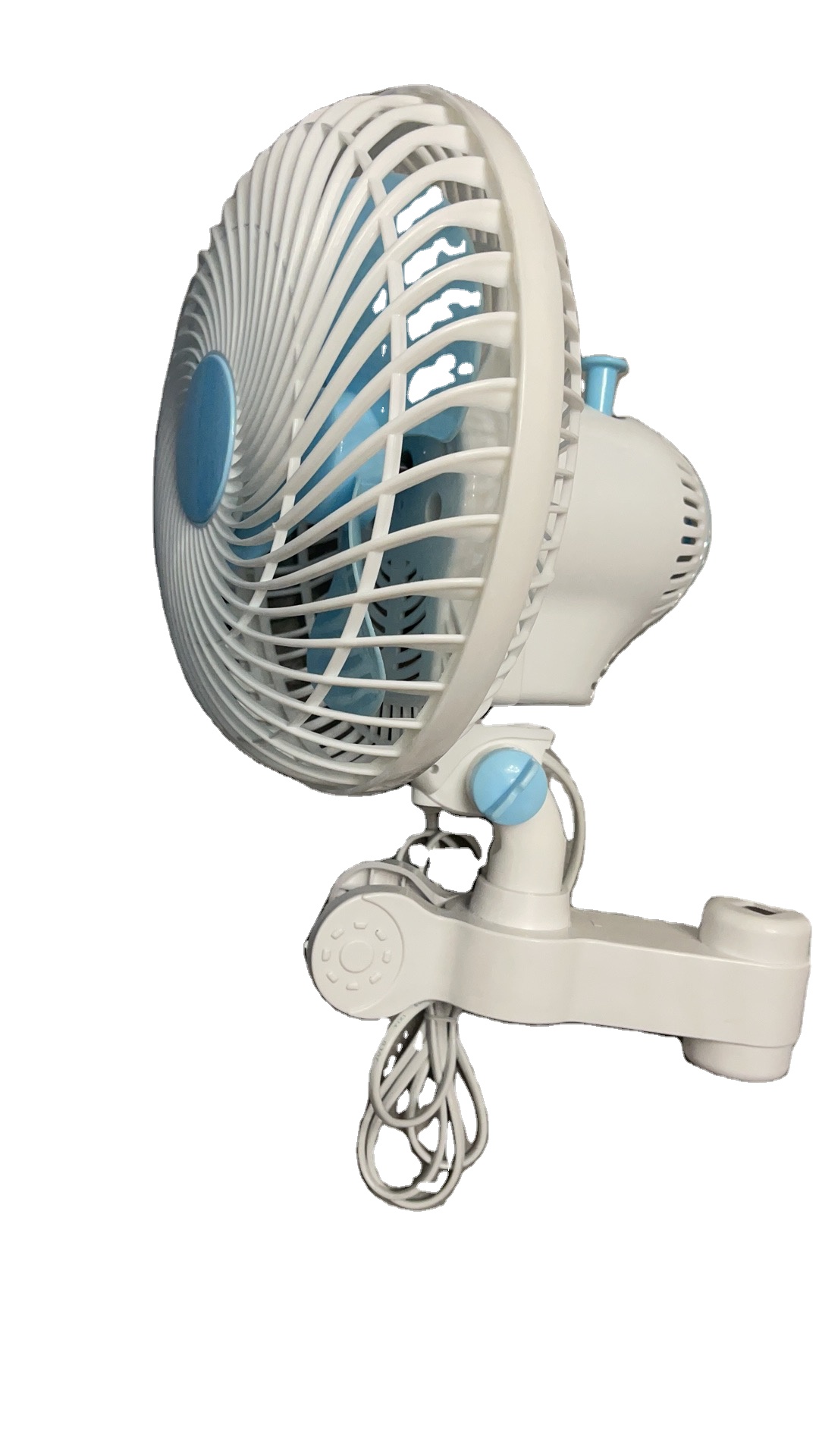 Oscillating Fan Clip - 6 Inch 2 Speed Adjustable Oscillating