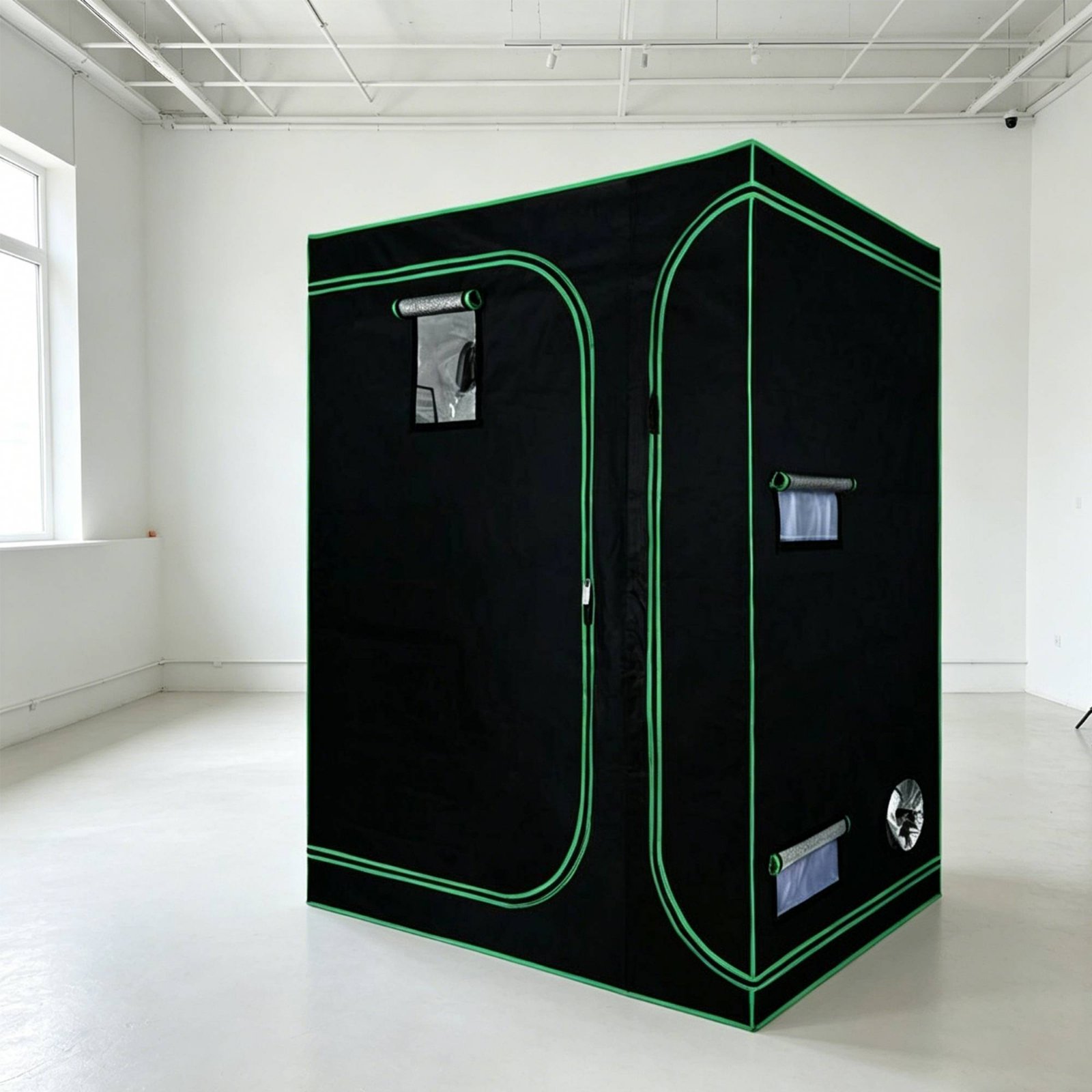 Grow Tent 4X4 - 2-in-1 Grow Tent Lightproof Twin Chamber