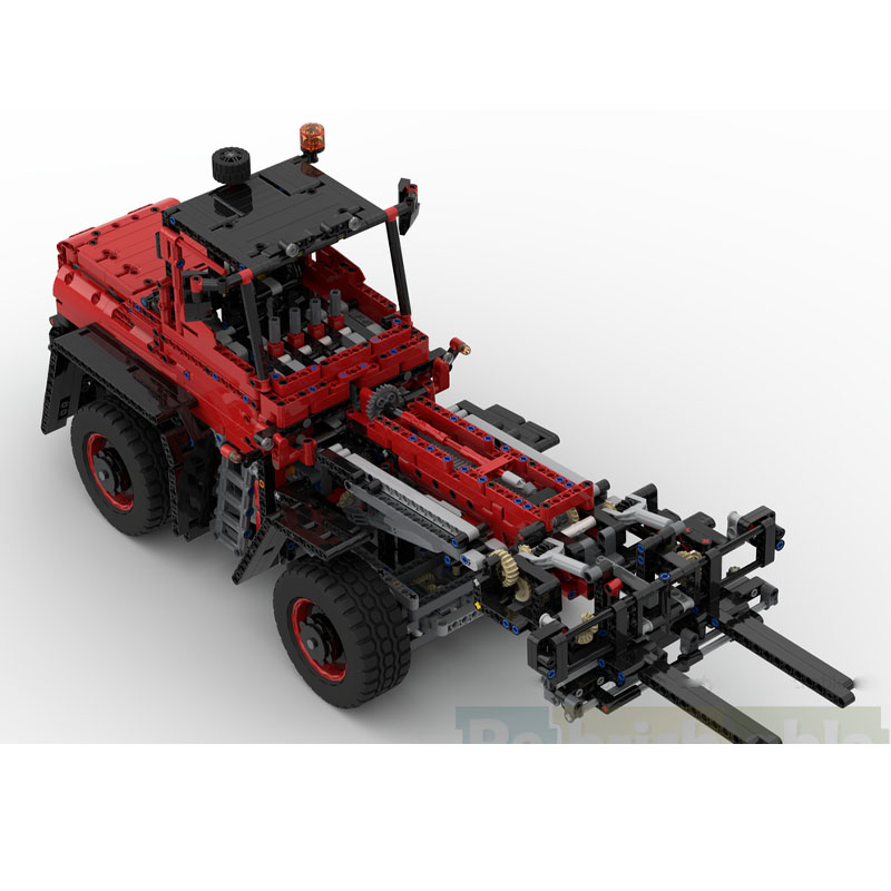 Urban Farming Building - MOC-259015 Urban Farm Telescopic Wheel Loader