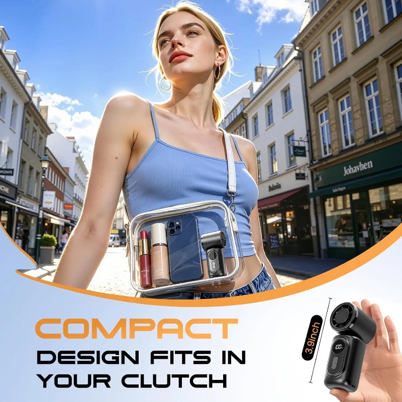 Portable Mini Fan Handheld Sma - Oscillating Fan Clip บทวิจารณ์และราคา