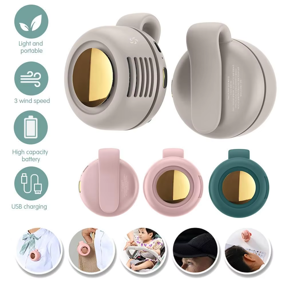 Portable Silent Fan Mini USB R - Oscillating Fan Clip บทวิจารณ์และราคา