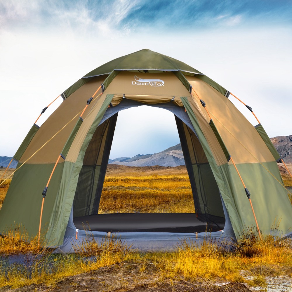 Desert&Fox 3-4 Person Dome Aut - Grow Tent 4X4 บทวิจารณ์และราคา