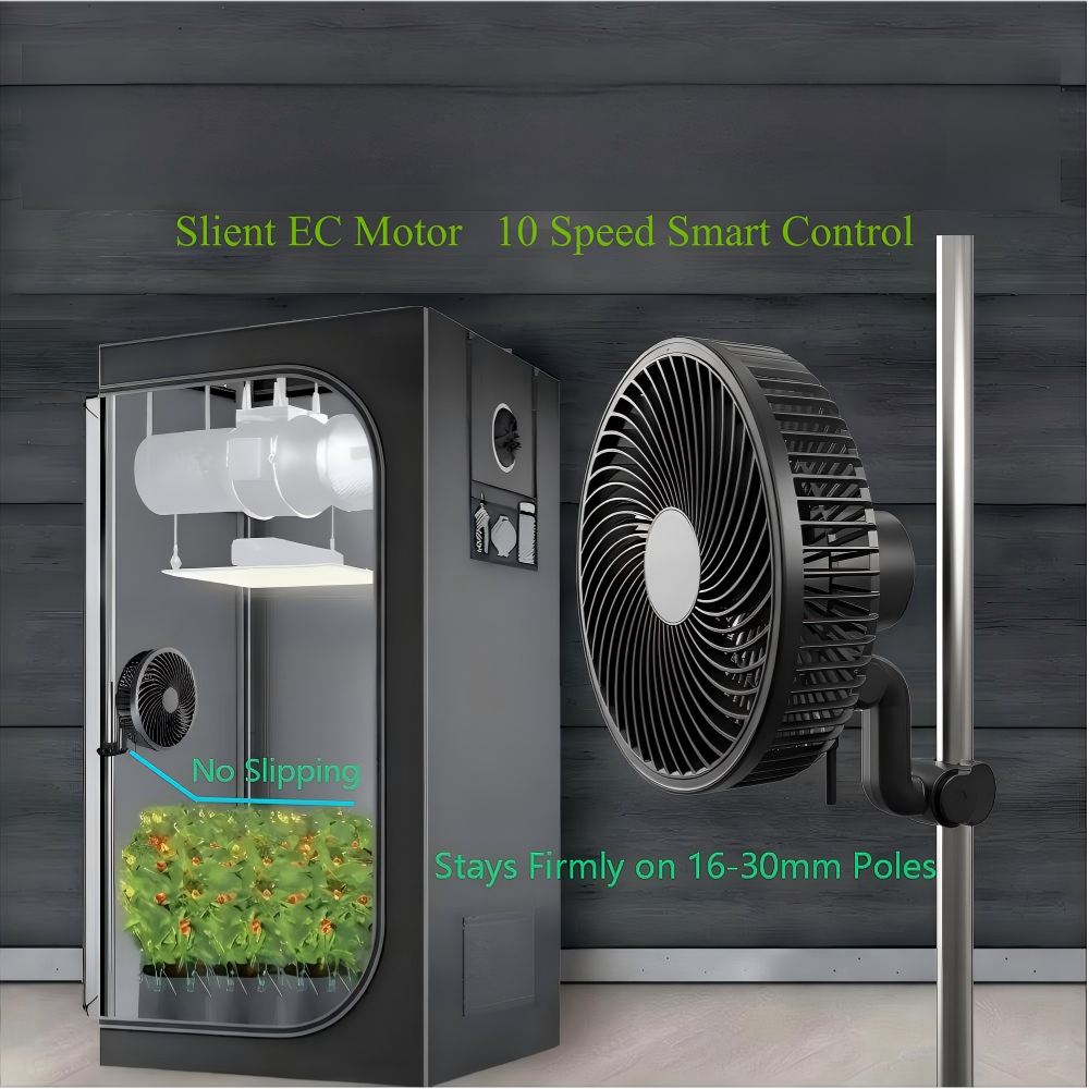 BAVAGREEN Waterproof Silent EC - Oscillating Fan Clip บทวิจารณ์และราคา