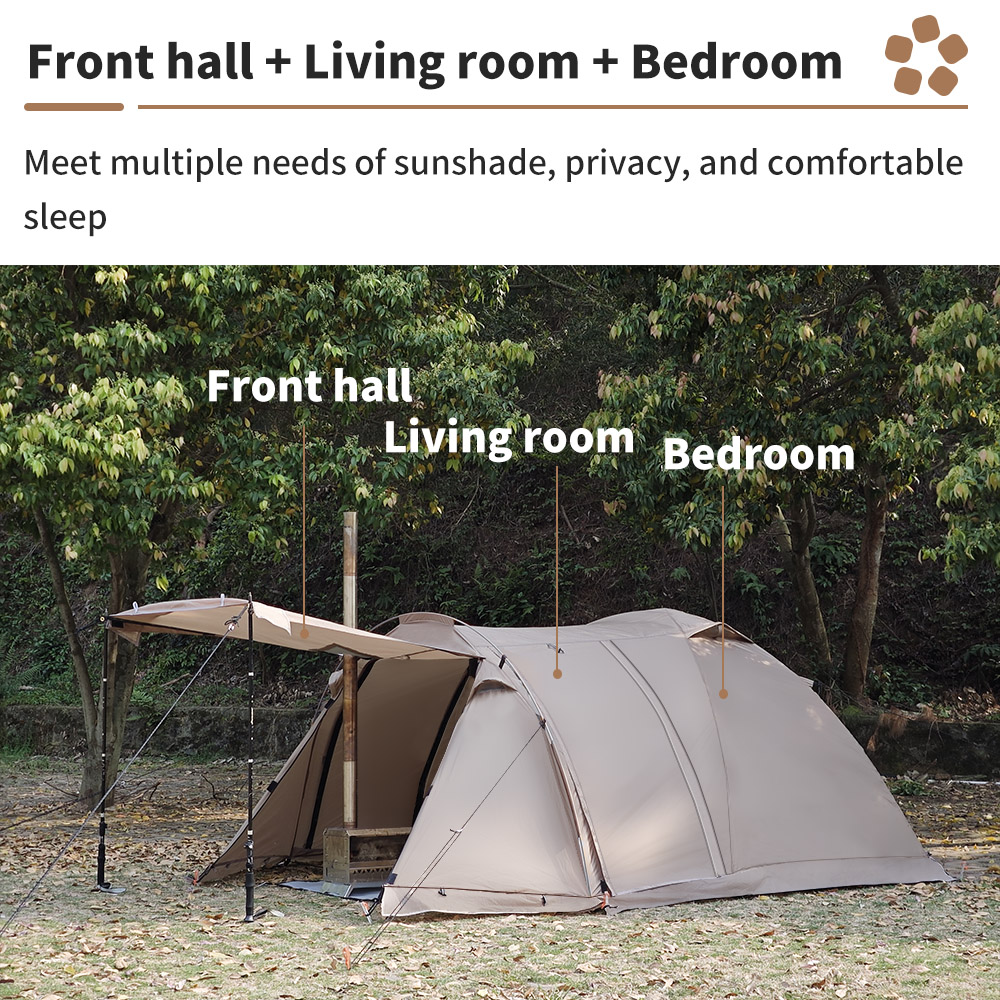 Fireproof Hot Tent 2 Person Wa - Grow Tent 4X4 บทวิจารณ์และราคา