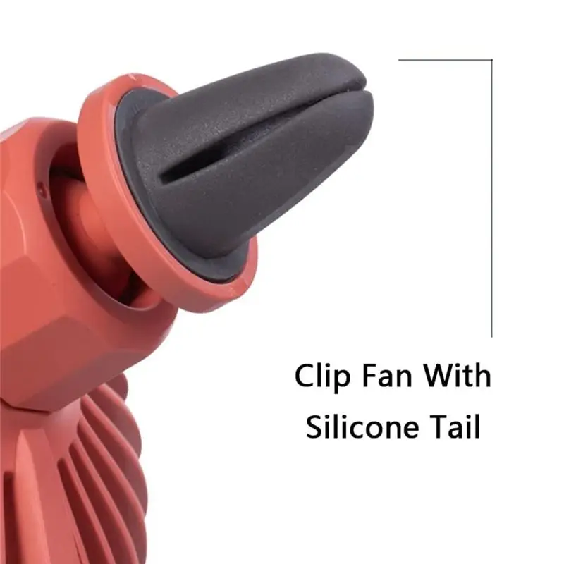 Car Fan With Ambient Light 15V - Oscillating Fan Clip บทวิจารณ์และราคา