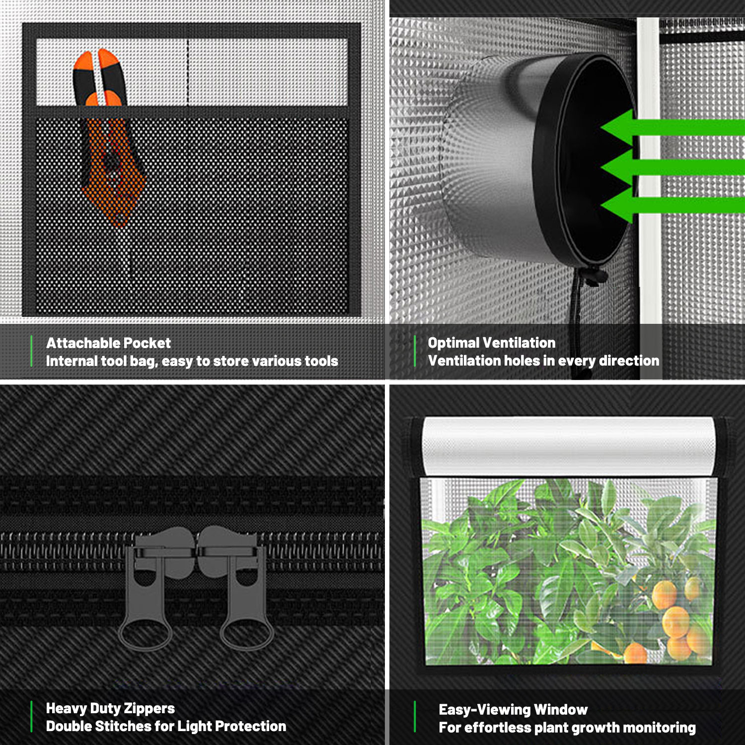 4x4 Grow Tent Complete Kit LED - Grow Tent 4X4 บทวิจารณ์และราคา