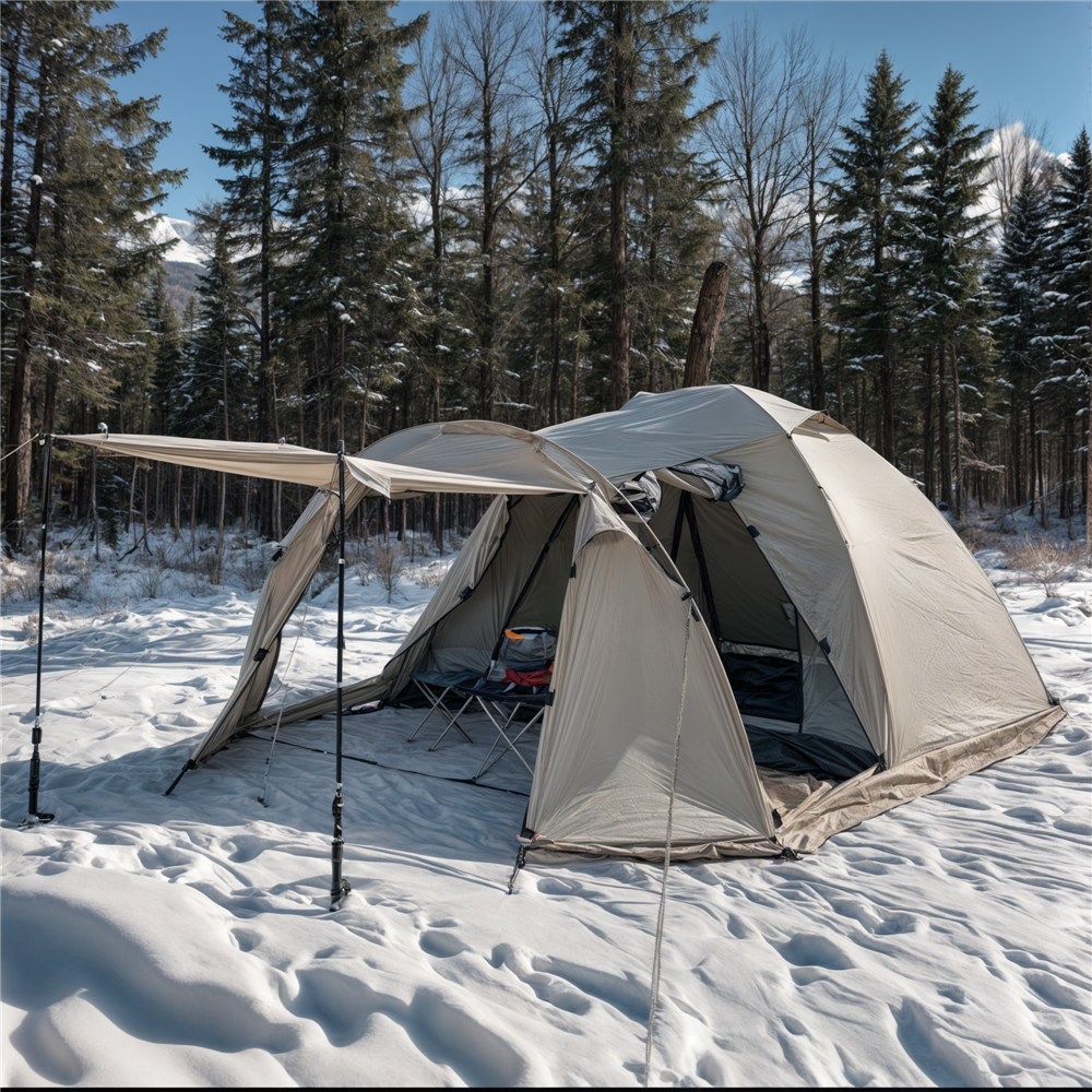 Fireproof 2 Person Winter Tent - Grow Tent 4X4 บทวิจารณ์และราคา