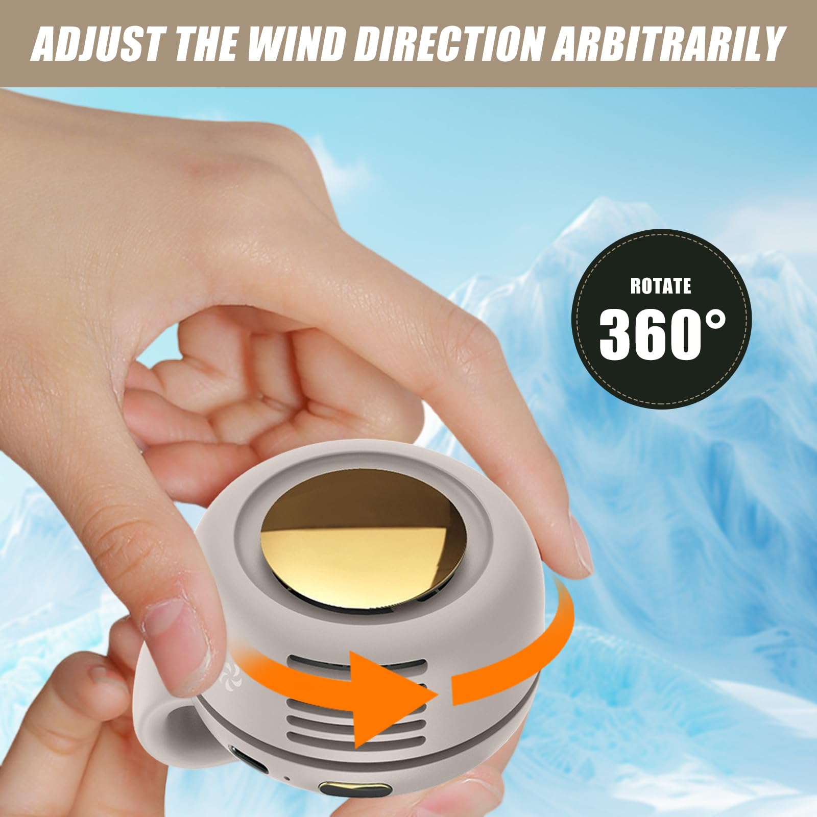 Hands Free Waist Clip Fan Mini - Oscillating Fan Clip บทวิจารณ์และราคา