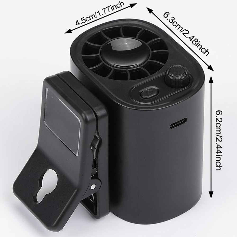 Portable Clip on Fan, 1400mAh  - Oscillating Fan Clip บทวิจารณ์และราคา