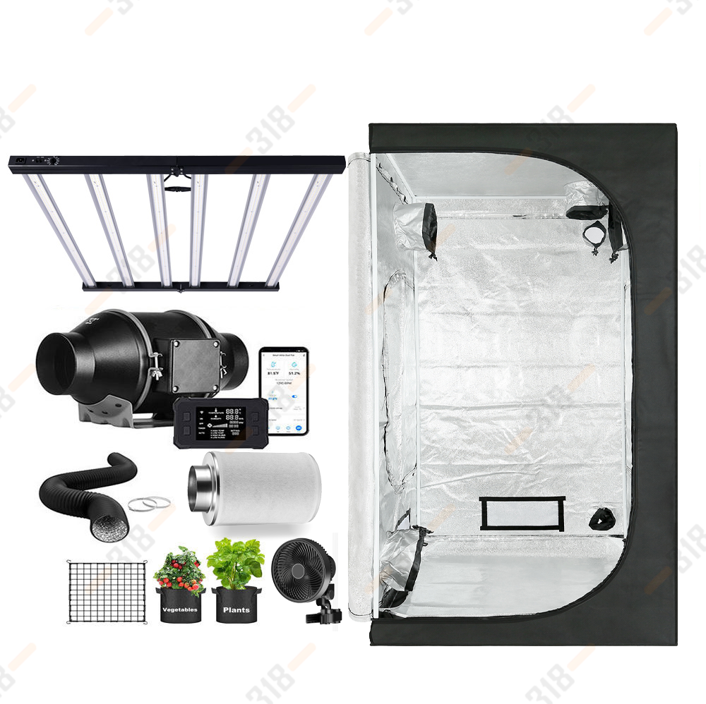 SANYBA GrowTent Full KitGrow B - Grow Tent 4X4 บทวิจารณ์และราคา