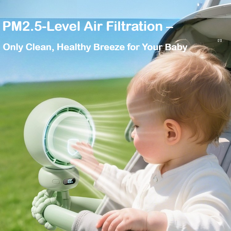 Octopus Stroller Fan - Auto-Os - Oscillating Fan Clip บทวิจารณ์และราคา