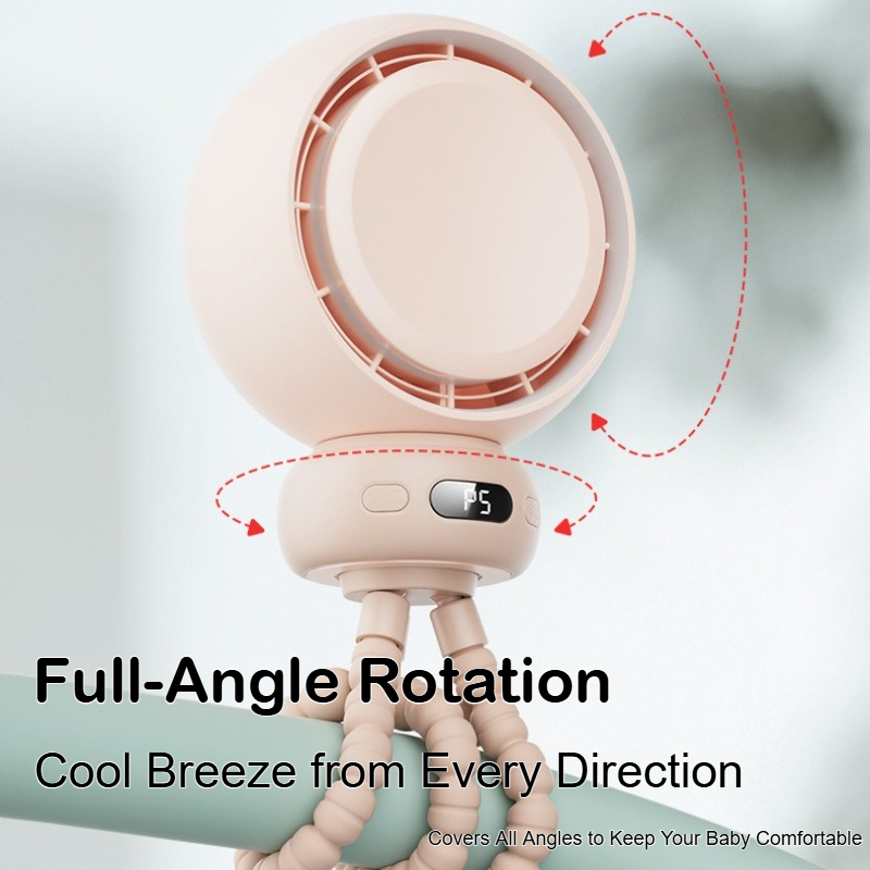Octopus Stroller Fan - Auto-Os - Oscillating Fan Clip บทวิจารณ์และราคา