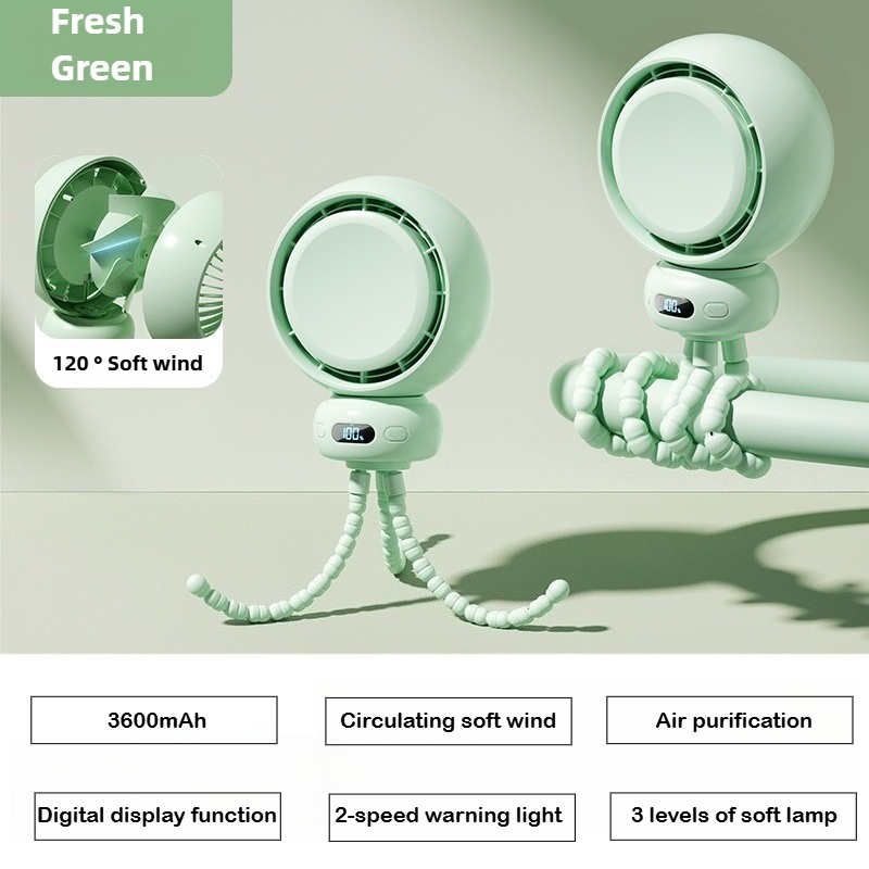 Octopus Stroller Fan - Auto-Os - Oscillating Fan Clip บทวิจารณ์และราคา