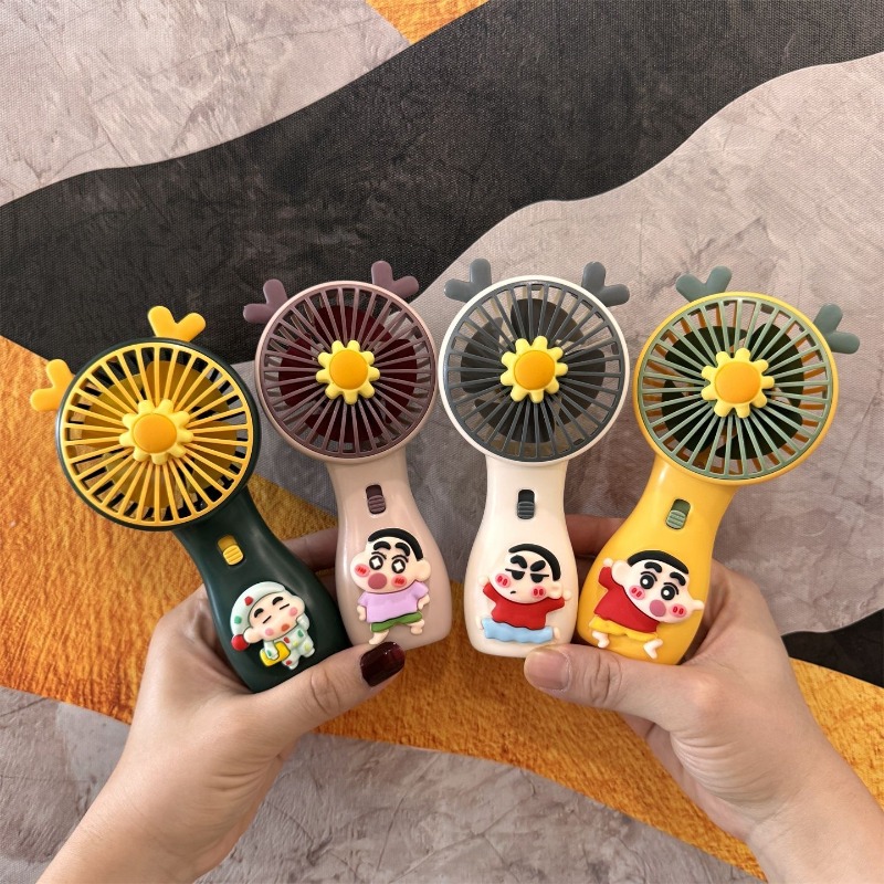 Crayon Shin-chan cartoon cute  - Oscillating Fan Clip บทวิจารณ์และราคา