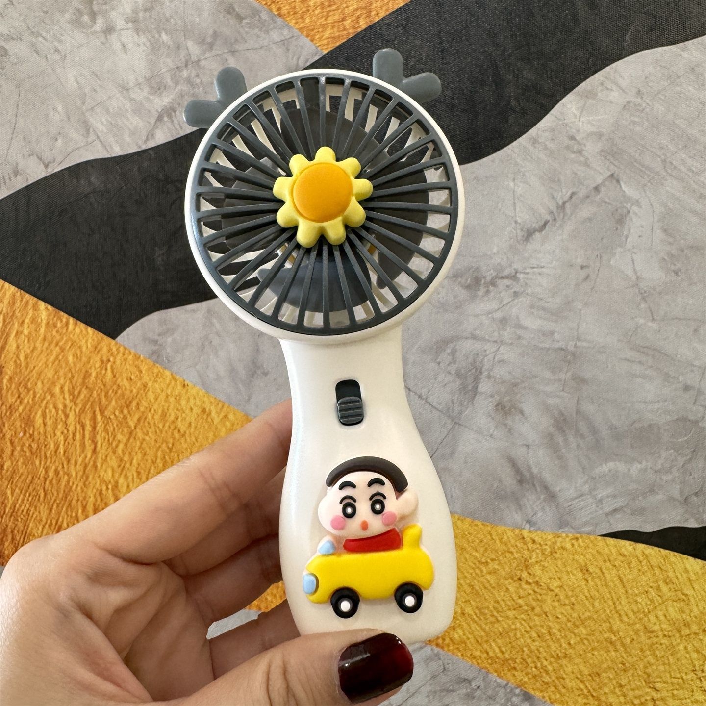 Crayon Shin-chan cartoon cute  - Oscillating Fan Clip บทวิจารณ์และราคา