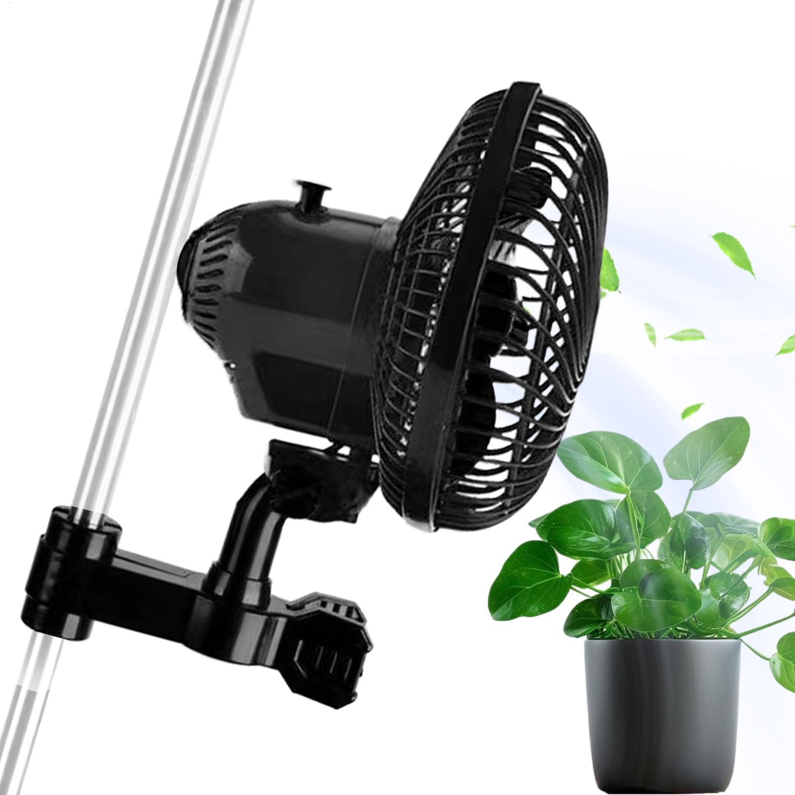 Grow Tent Fan Powerful Oscilla - Oscillating Fan Clip บทวิจารณ์และราคา