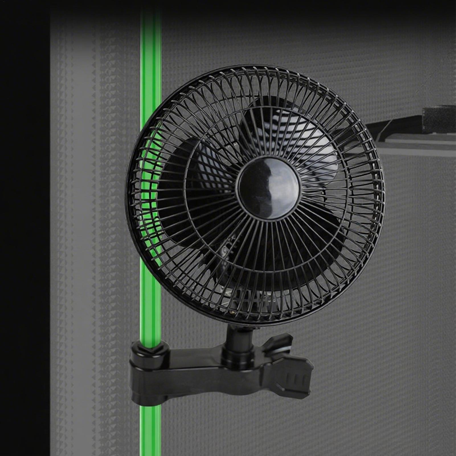 Grow Tent Fan Powerful Oscilla - Oscillating Fan Clip บทวิจารณ์และราคา